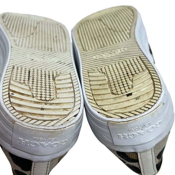 Coach leopard print Maggie slip on sneakers size 6.5 - Picture 15 of 16